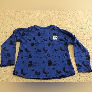 WALT DISNEY WORLD SPIRIT JERSEY SZ L GIRLS EUC RARE UNISEX OF DESIRED MICKEY